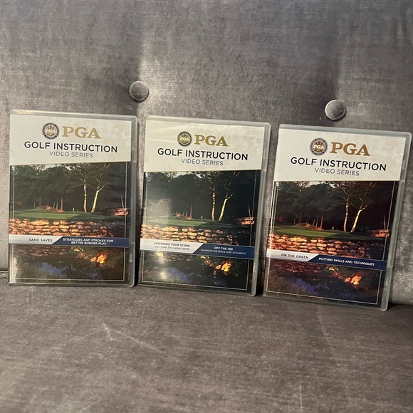 PGA Golf Instruction Video Series (set of 3) - Picture 10 of 10